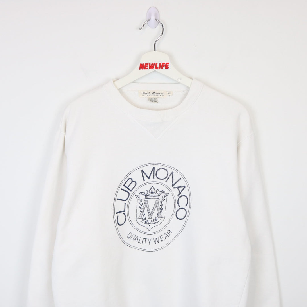 Vintage 80's Club Monaco Crewneck - M-NEWLIFE Clothing