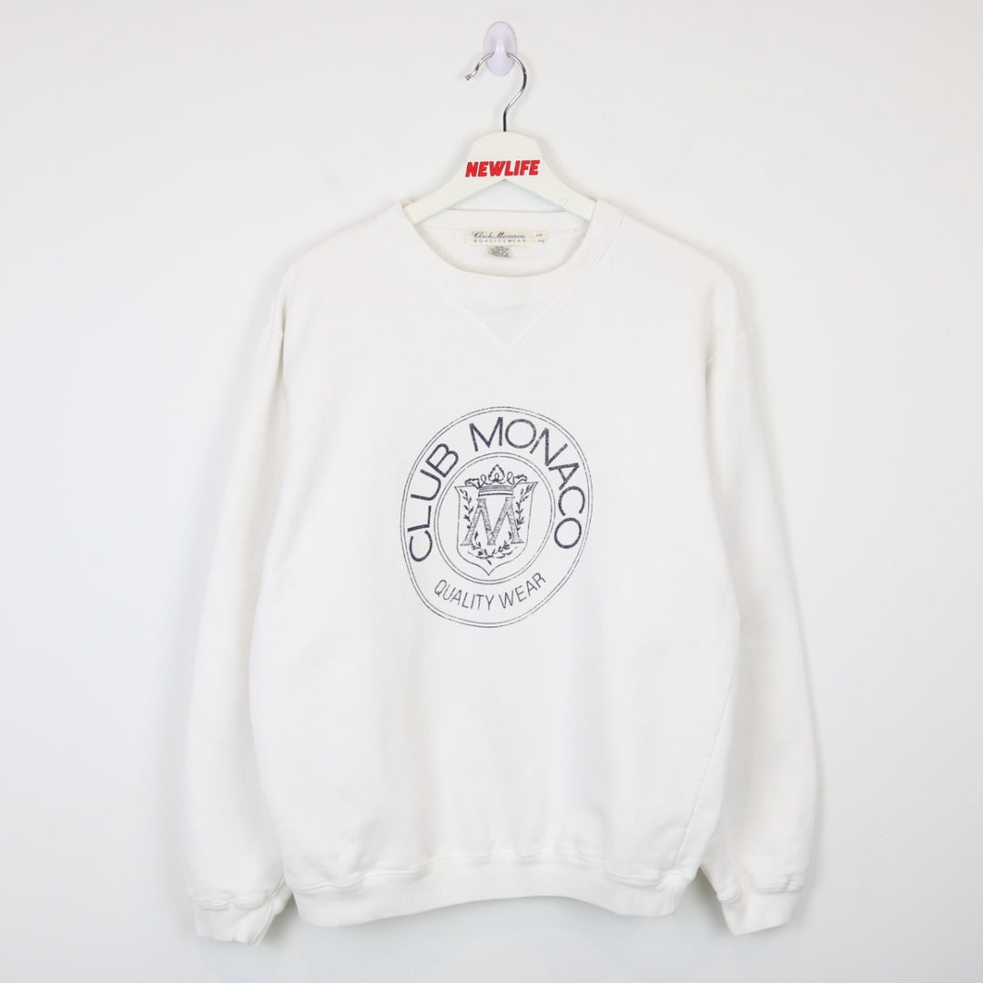 Vintage 80's Club Monaco Crewneck - M-NEWLIFE Clothing