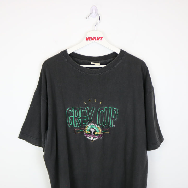 Vintage 1995 Grey Cup Regina Saskatchewan CFL Tee - XL-NEWLIFE Clothing