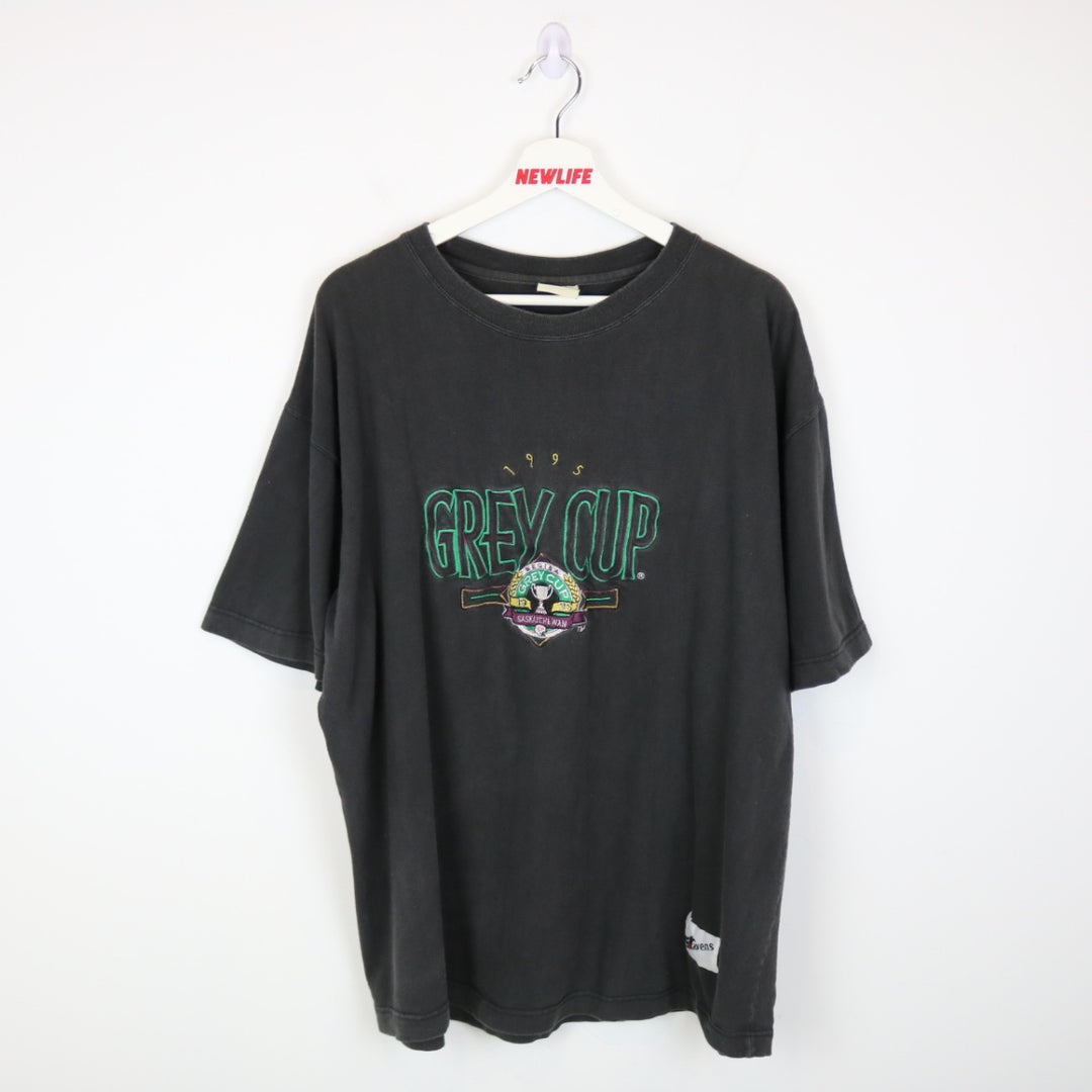 Vintage 1995 Grey Cup Regina Saskatchewan CFL Tee - XL-NEWLIFE Clothing