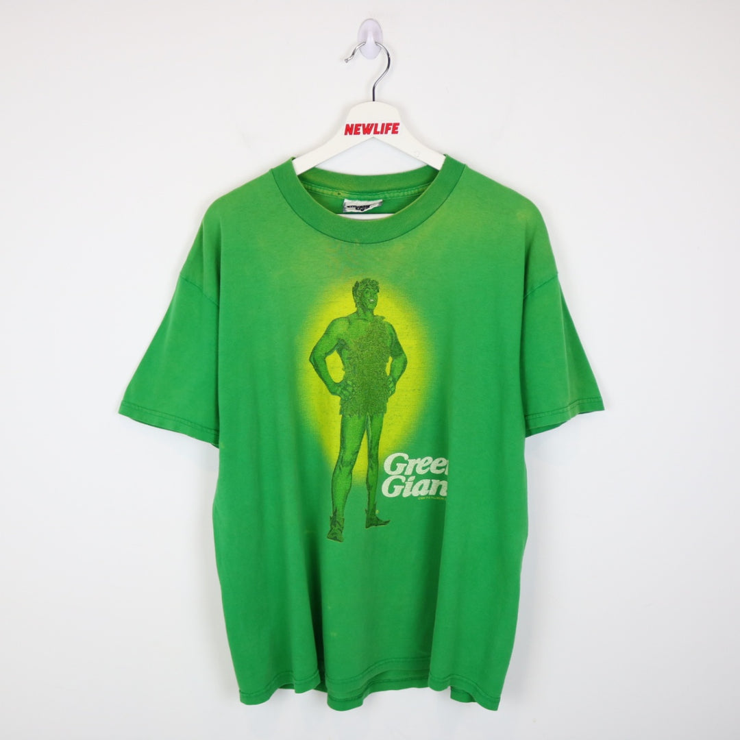Vintage 1996 Green Giant Tee - L-NEWLIFE Clothing