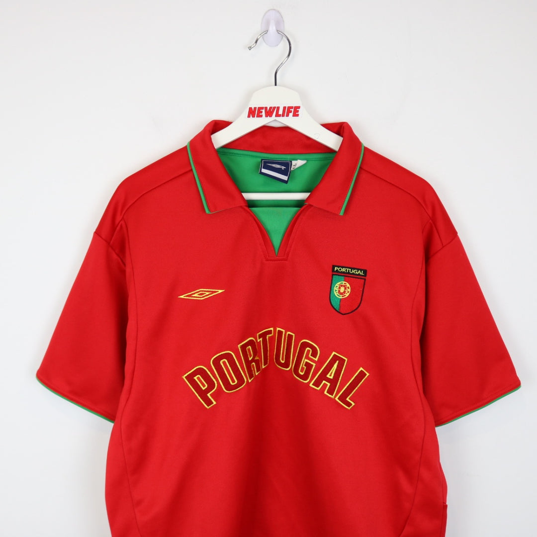 Vintage Umbro Portugal Kit Jersey - L-NEWLIFE Clothing