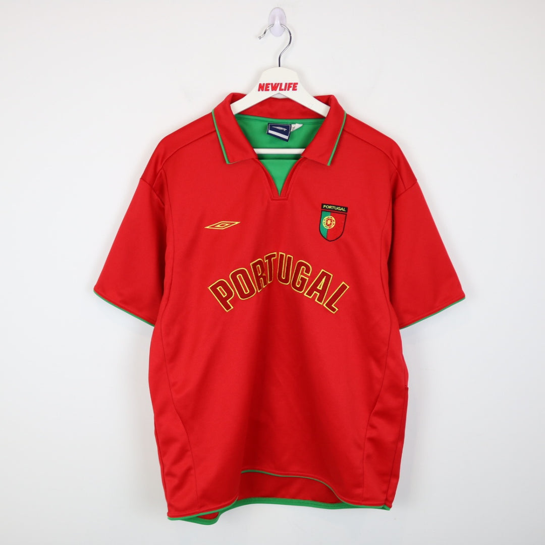 Vintage Umbro Portugal Kit Jersey - L-NEWLIFE Clothing
