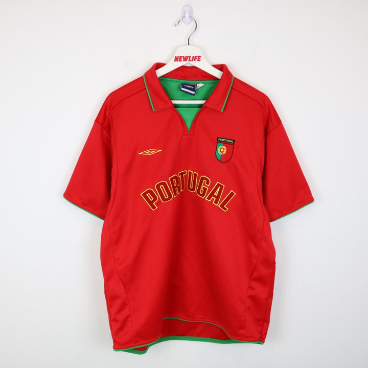 Vintage Umbro Portugal Kit Jersey - L-NEWLIFE Clothing
