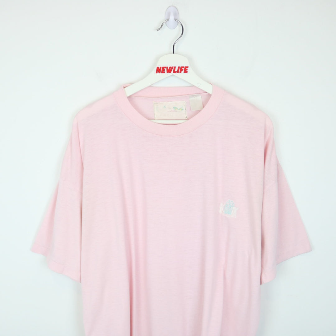 Vintage 80's Look In Cash Tee - XL-NEWLIFE Clothing