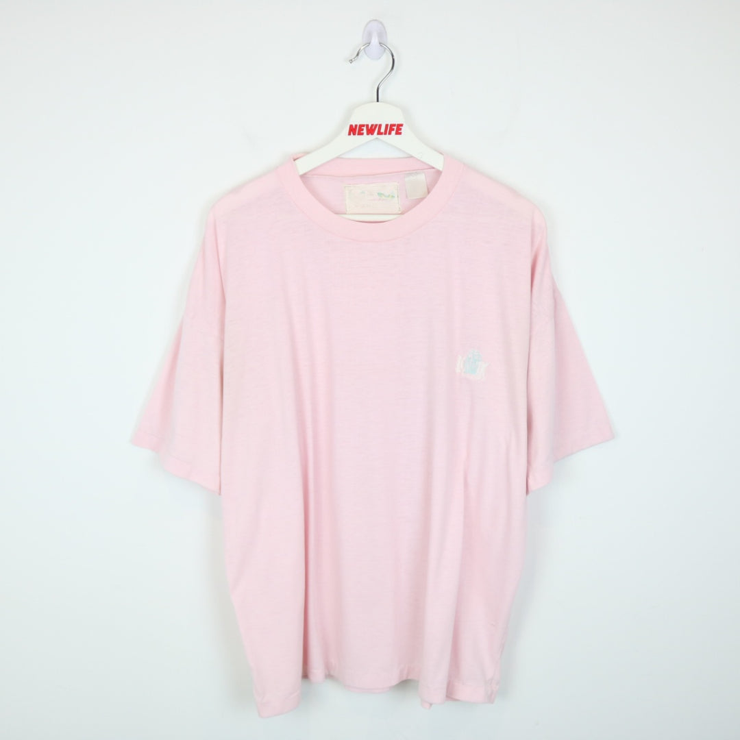 Vintage 80's Look In Cash Tee - XL-NEWLIFE Clothing