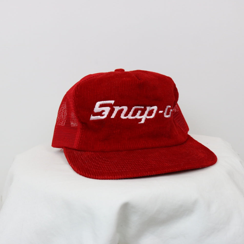 Vintage 90's Snap On Corduory Hat - OS-NEWLIFE Clothing