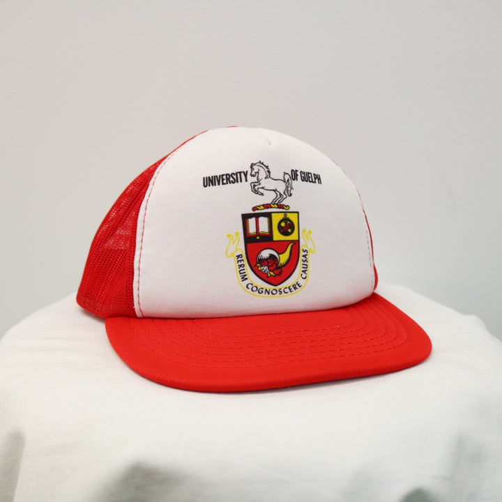 Vintage 80's University of Guelph Trucker Hat - OS-NEWLIFE Clothing