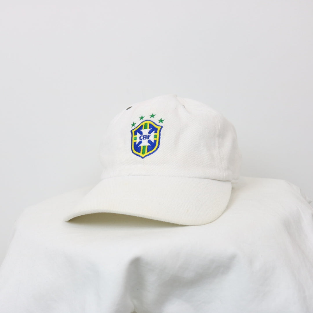 Vintage 90's Nike Brazil Soccer Hat - OS-NEWLIFE Clothing