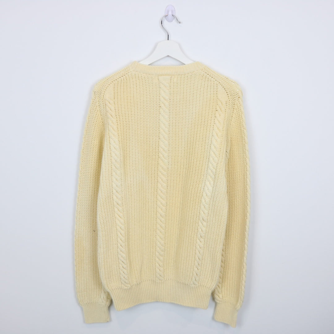 Vintage 90's Parker of Vienna Cable Knit Sweater - S-NEWLIFE Clothing