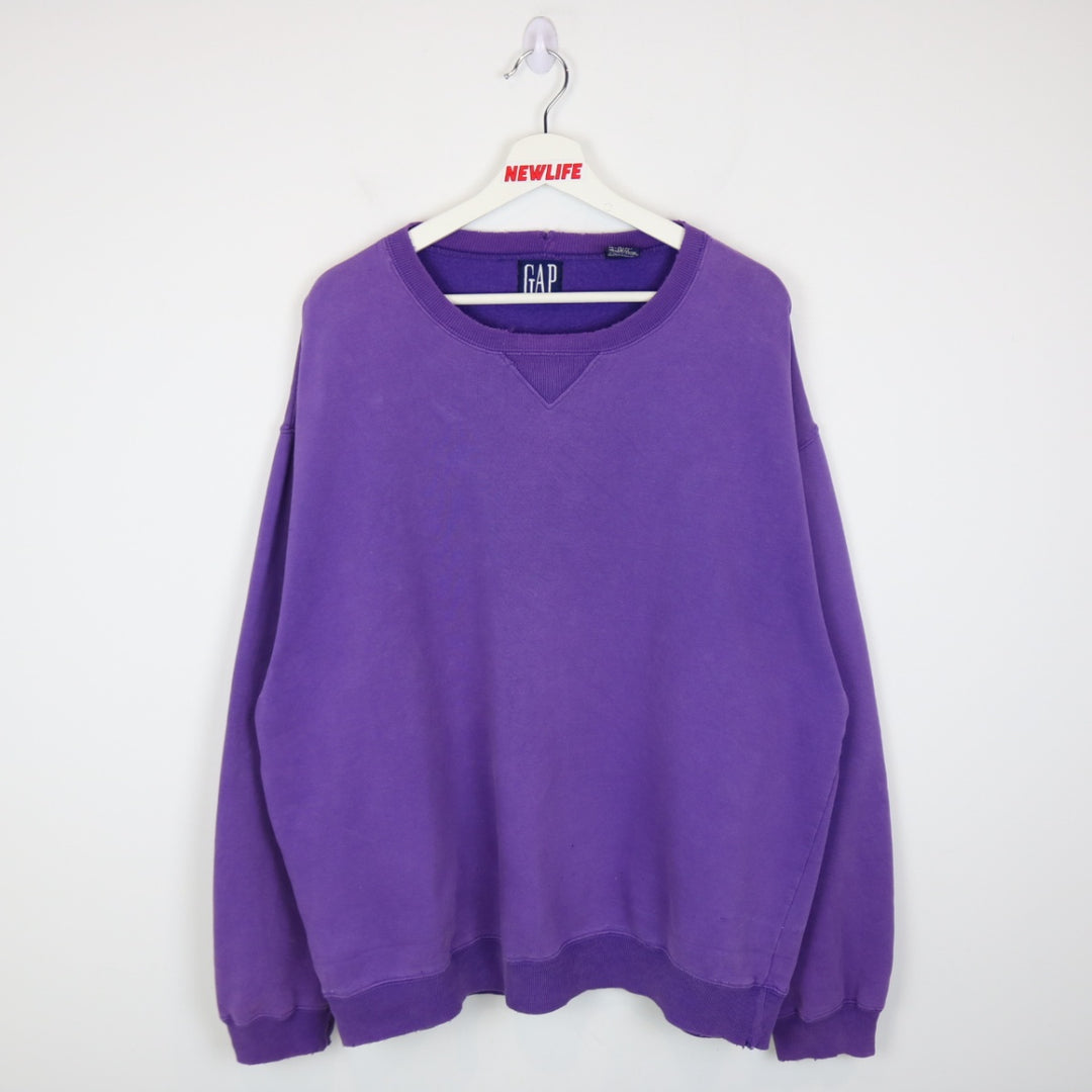 Vintage 90's GAP Blank Crewneck - XL-NEWLIFE Clothing