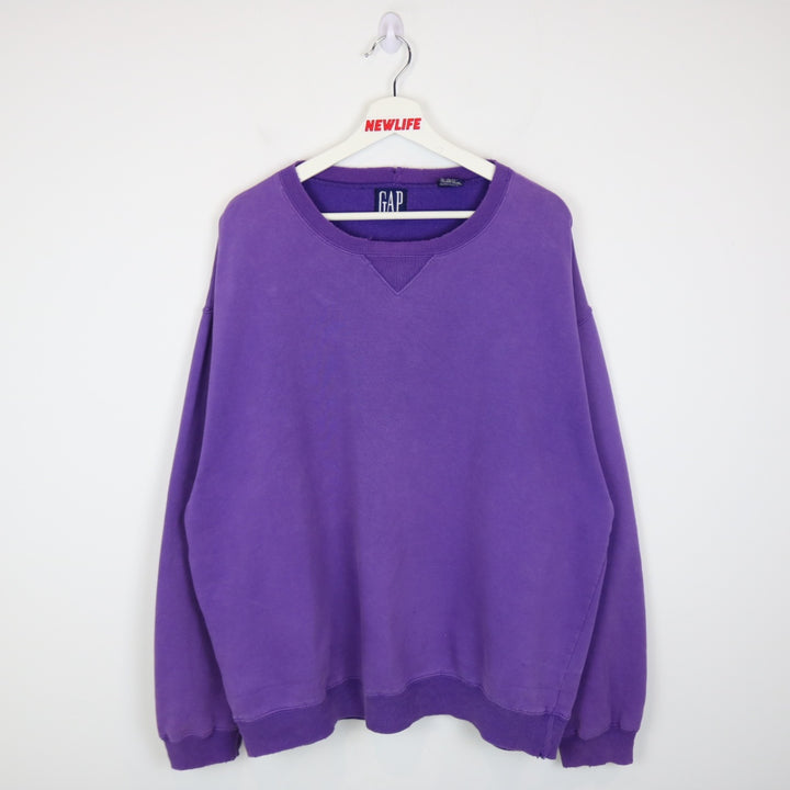 Vintage 90's GAP Blank Crewneck - XL-NEWLIFE Clothing