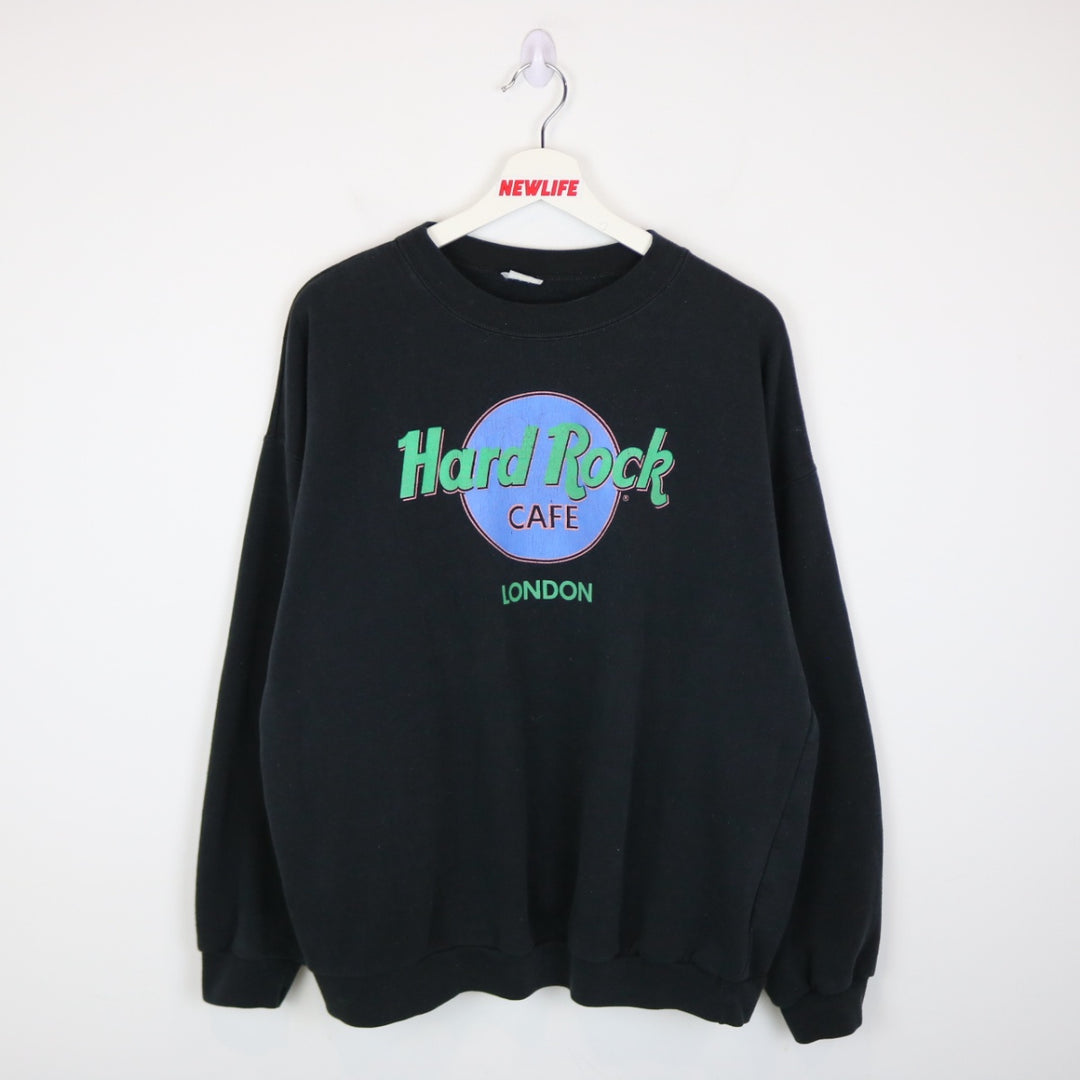 Vintage 90's Hard Rock Cafe London Crewneck - L-NEWLIFE Clothing