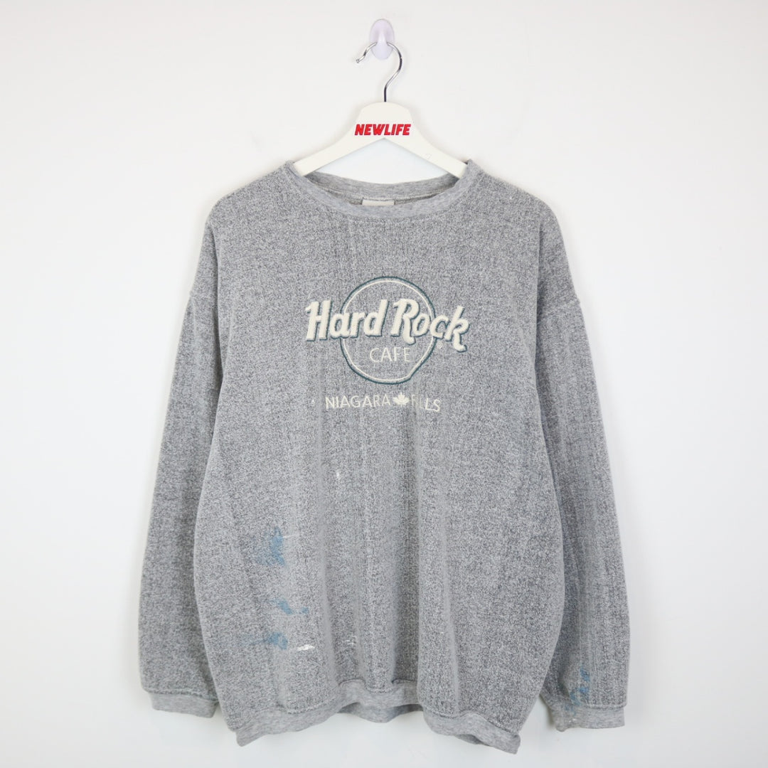 Vintage 90's Hard Rock Cafe Niagara Falls Crewneck - L/XL-NEWLIFE Clothing