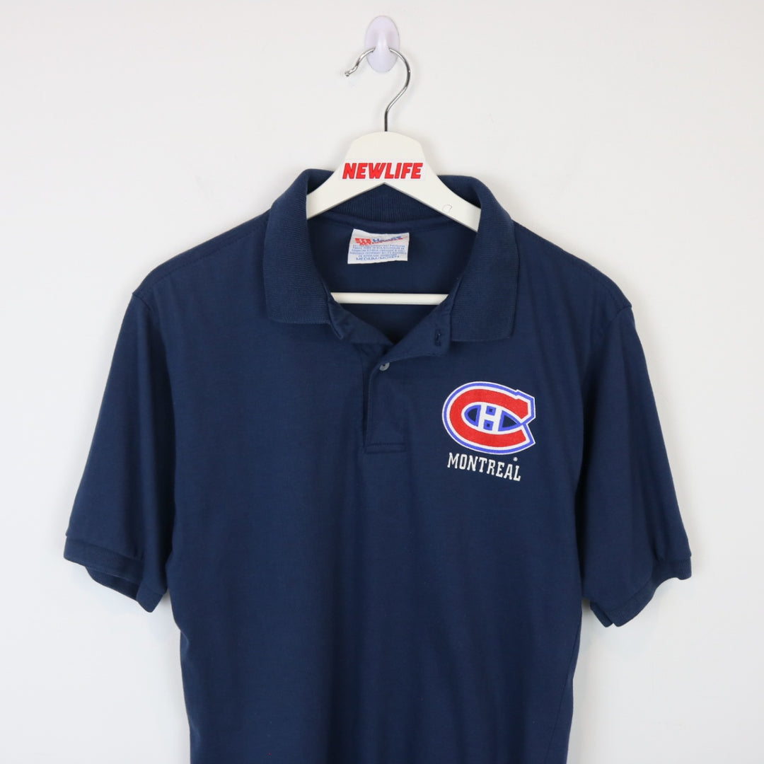 Vintage 90's Montreal Canadiens Polo Shirt - XS-NEWLIFE Clothing