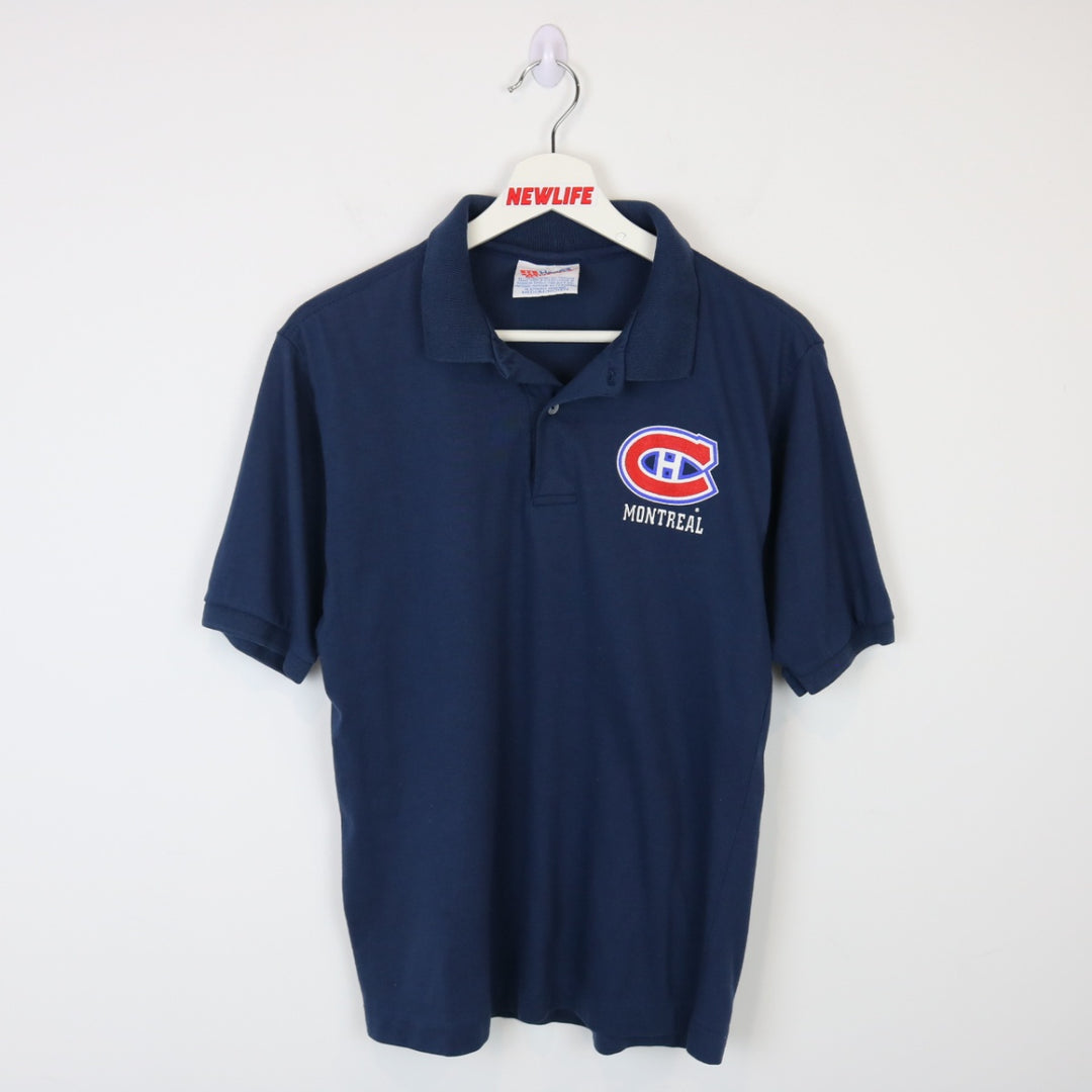 Vintage 90's Montreal Canadiens Polo Shirt - XS-NEWLIFE Clothing