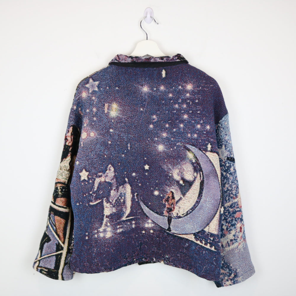 Custom Reworked Olivia Rodrigo Tapestry Jacket - S-NEWLIFE Clothing