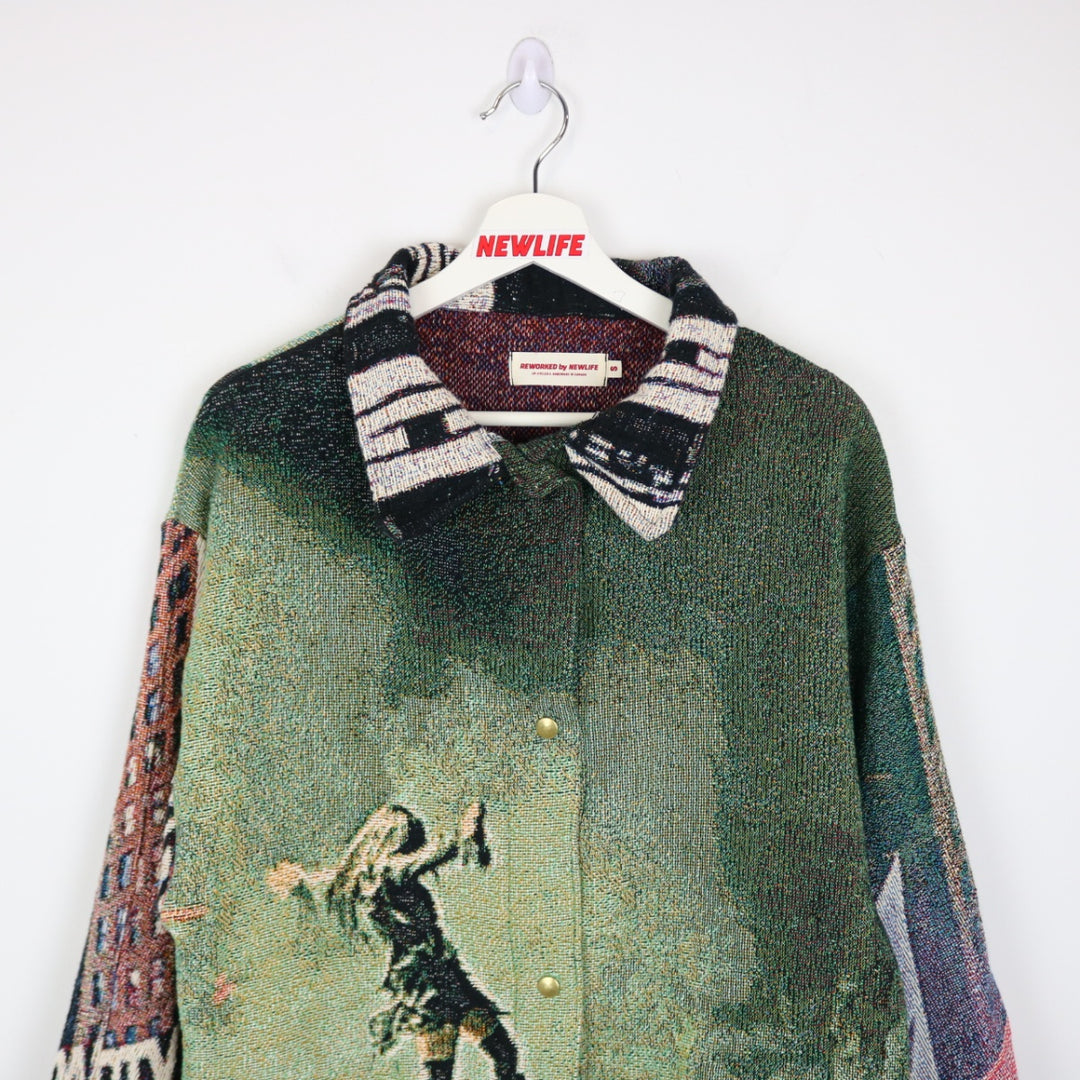 Custom Reworked Charli XCX Tapestry Jacket - S-NEWLIFE Clothing