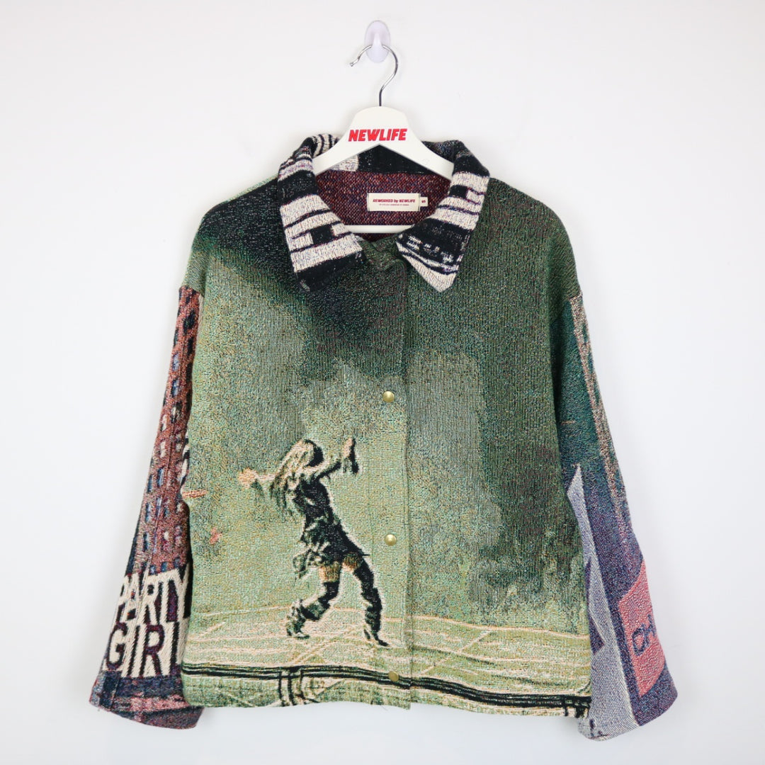 Custom Reworked Charli XCX Tapestry Jacket - S-NEWLIFE Clothing