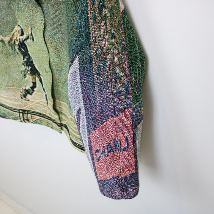 Custom Reworked Charli XCX Tapestry Jacket - S-NEWLIFE Clothing