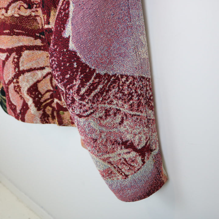 Custom Reworked Chappell Roan Tapestry Jacket - L-NEWLIFE Clothing