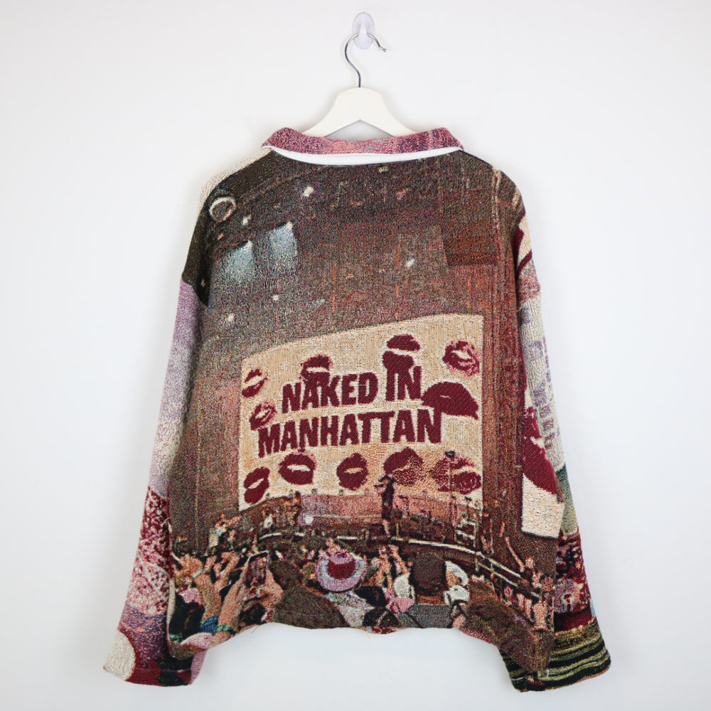 Custom Reworked Chappell Roan Tapestry Jacket - L-NEWLIFE Clothing
