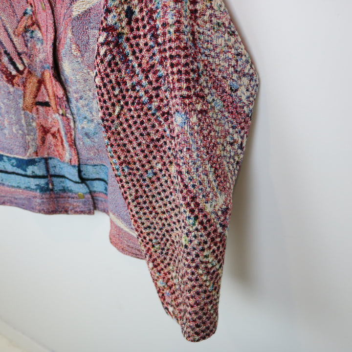 Custom Reworked Taylor Swift Tapestry Jacket - M-NEWLIFE Clothing