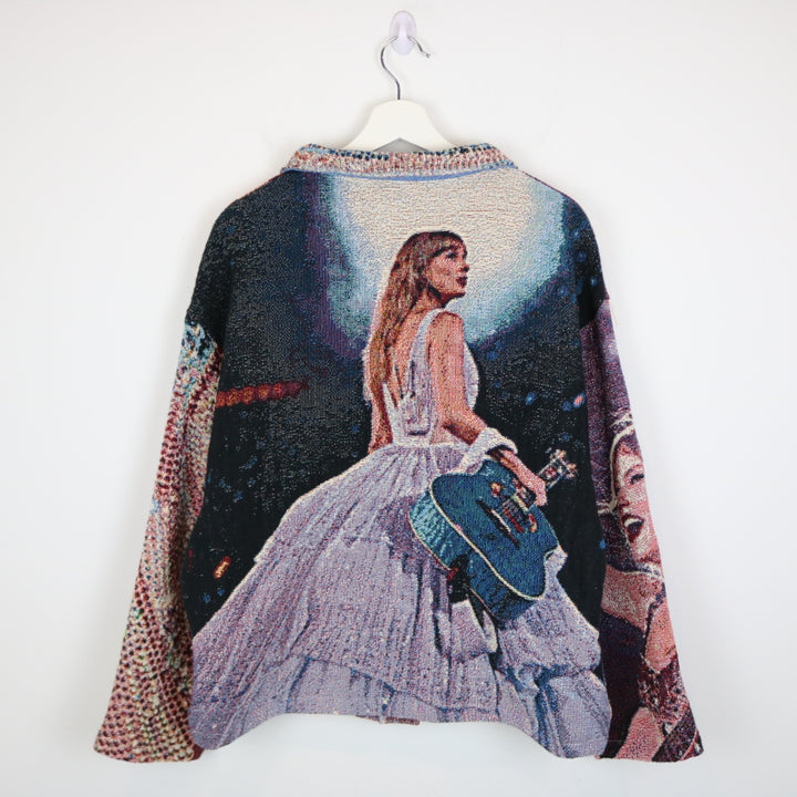 Custom Reworked Taylor Swift Tapestry Jacket - M-NEWLIFE Clothing
