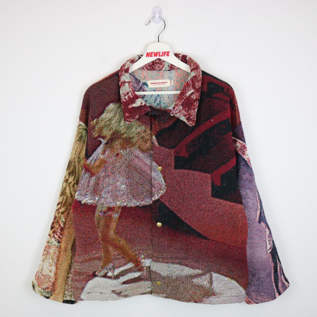 Custom Reworked Sabrina Carpenter Tapestry Jacket - M-NEWLIFE Clothing