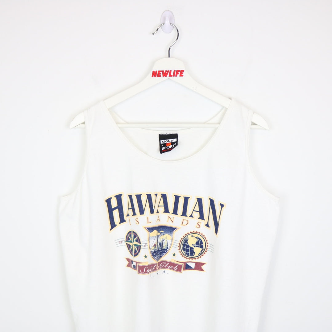Vintage 90's Hawaiian Islands Tank Top - L-NEWLIFE Clothing