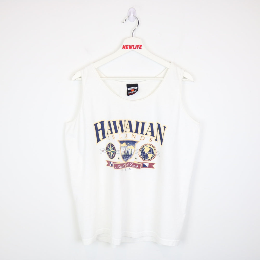 Vintage 90's Hawaiian Islands Tank Top - L-NEWLIFE Clothing