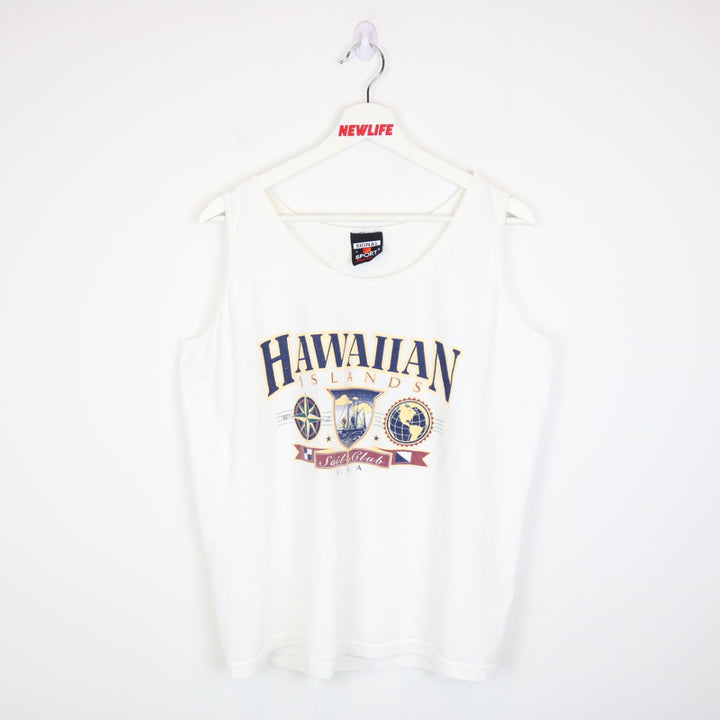 Vintage 90's Hawaiian Islands Tank Top - L-NEWLIFE Clothing