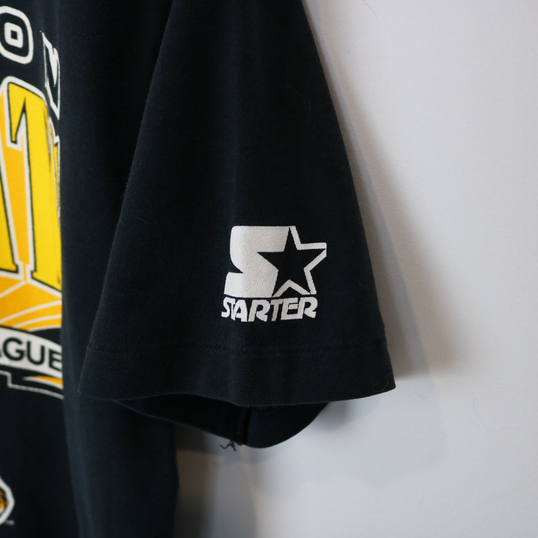 Vintage 1991 Hamilton Tiger Cats CFL Starter Tee - M-NEWLIFE Clothing