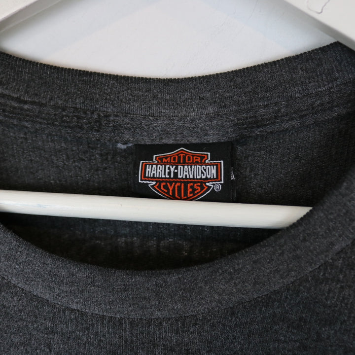 Vintage 2005 Harley Davidson Edmonton Tee - M-NEWLIFE Clothing