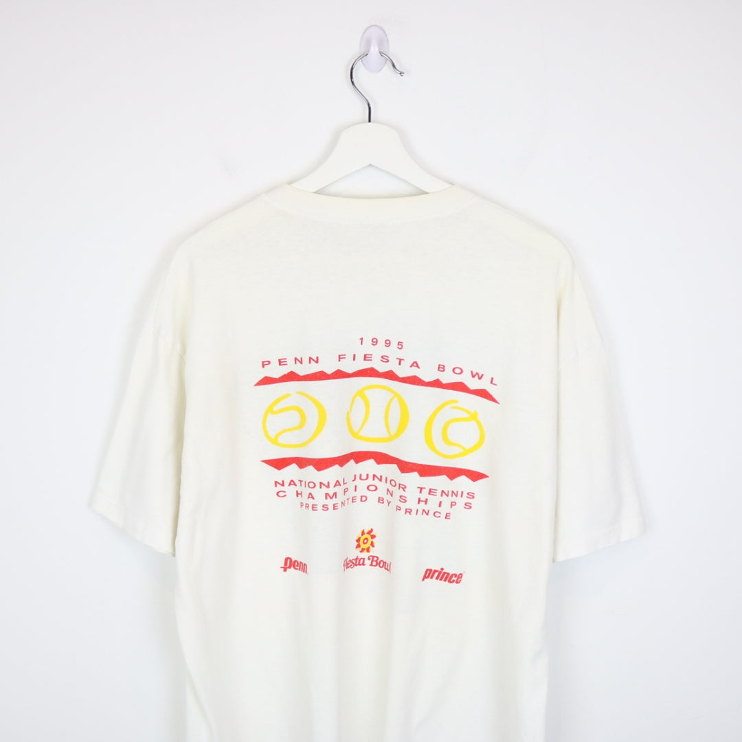 Vintage 1995 Prince Penn Feista Bowl Tennis Tee - XL-NEWLIFE Clothing