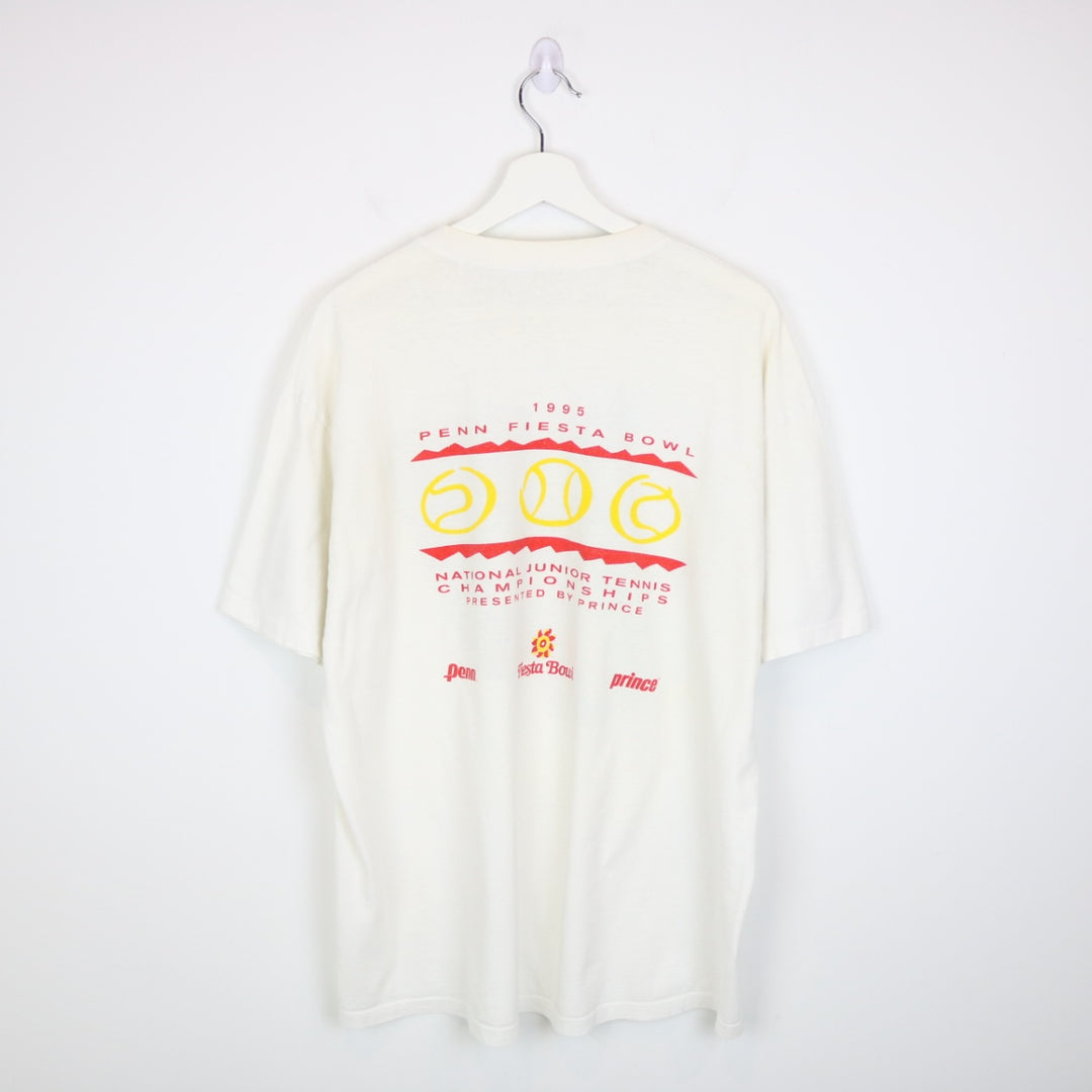 Vintage 1995 Prince Penn Feista Bowl Tennis Tee - XL-NEWLIFE Clothing