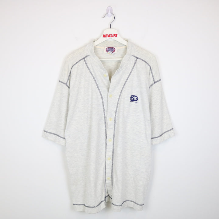 Vintage 90's GRIP Button Up Jersey - XL-NEWLIFE Clothing