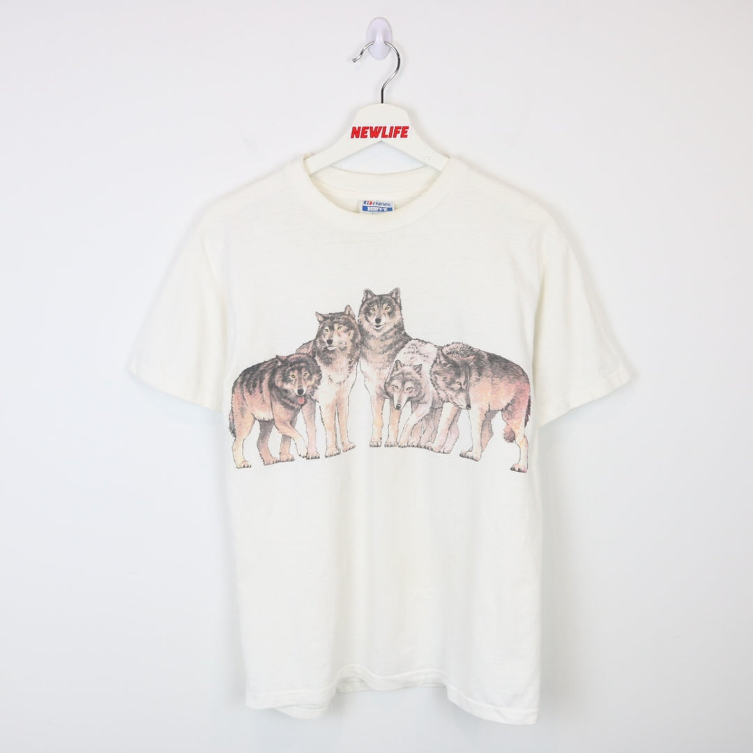 Vintage 90's Wolf Nature Tee - S-NEWLIFE Clothing