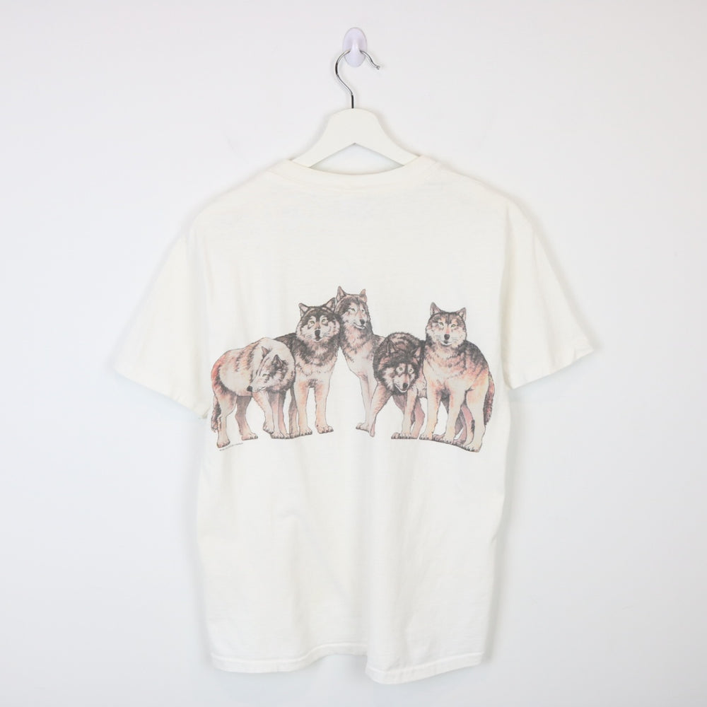 Vintage 90's Wolf Nature Tee - S-NEWLIFE Clothing