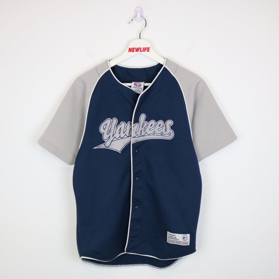 Vintage 00's New York Yankees Jeter Baseball Jersey - S-NEWLIFE Clothing