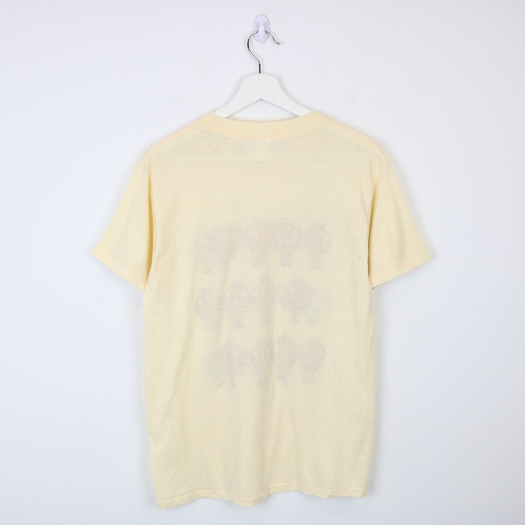 Vintage 80's Yellowstone Park Buffalo Nature Tee - S-NEWLIFE Clothing