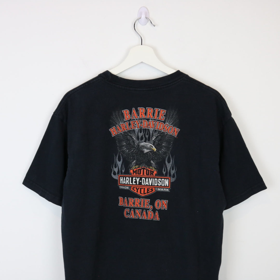 Vintage 00's Harley Davidson Moose on the Loose Tee - L-NEWLIFE Clothing