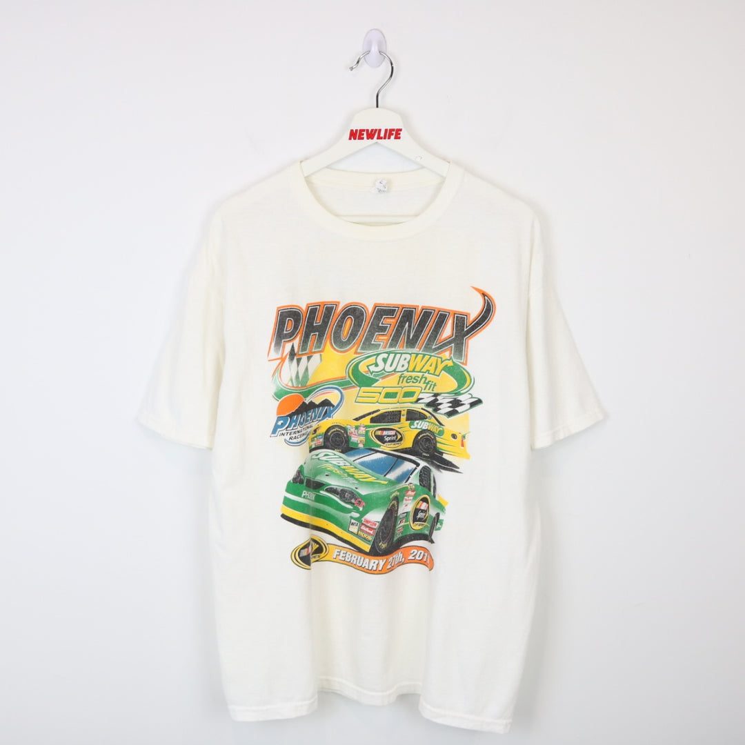 2011 Phoenix Subway Nascar Racing Tee - XL-NEWLIFE Clothing