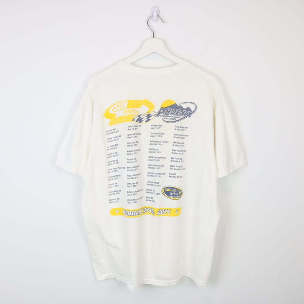 2011 Phoenix Subway Nascar Racing Tee - XL-NEWLIFE Clothing