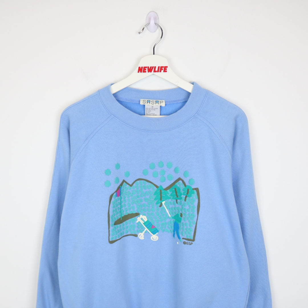 Vintage 90's Golf Nature Crewneck - M-NEWLIFE Clothing