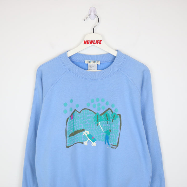Vintage 90's Golf Nature Crewneck - M-NEWLIFE Clothing