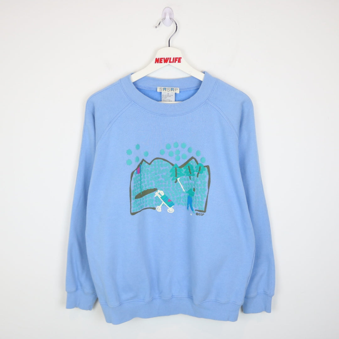 Vintage 90's Golf Nature Crewneck - M-NEWLIFE Clothing