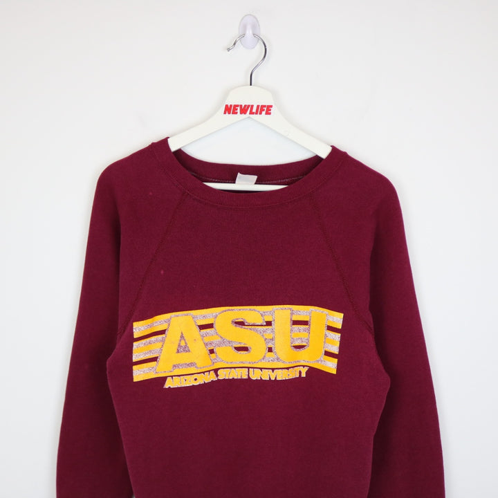 Vintage 80's Arizona State University Crewneck - XS-NEWLIFE Clothing