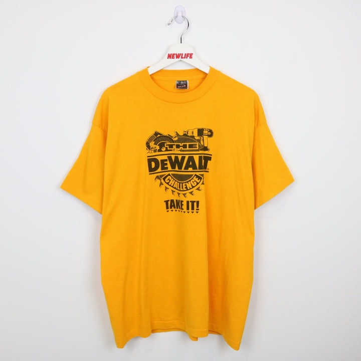 Vintage 90's Dewalt Challenge Tee - XL-NEWLIFE Clothing