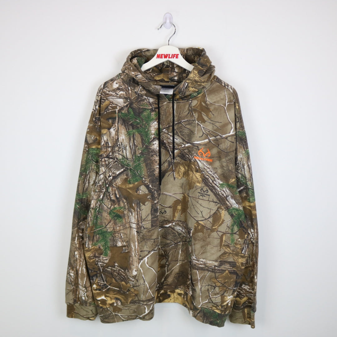 Y2K Real Tree Camo Hoodie - XXL-NEWLIFE Clothing
